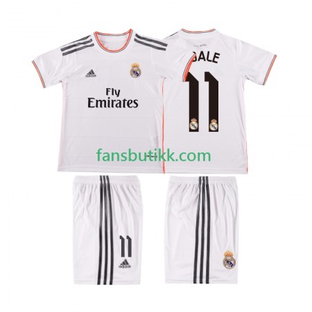 Fotballdrakt Real Madrid BALE 11 2013 2014 Barn Retro Hjemmetrøye Kortermet